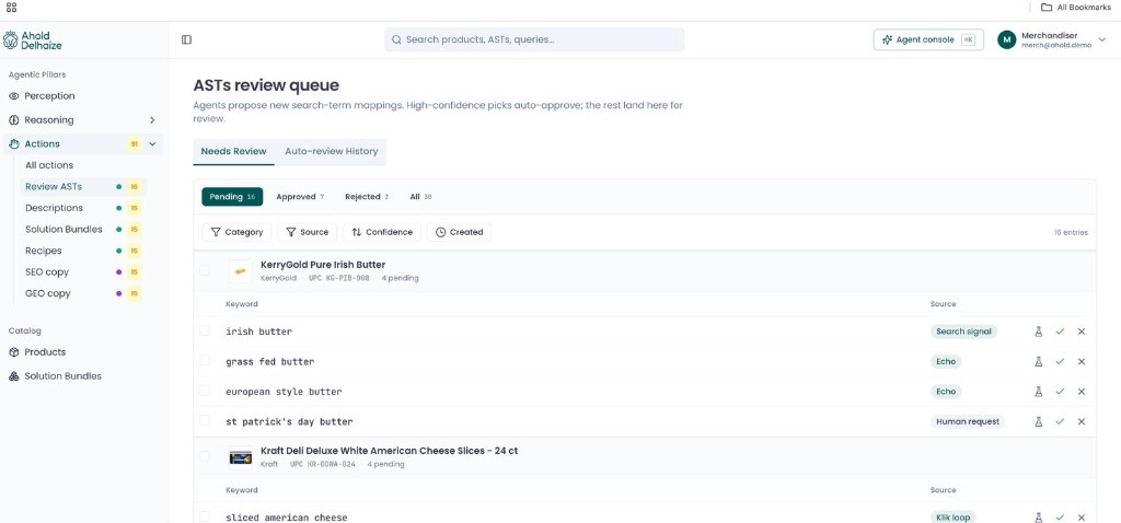 Peapod project screenshot
